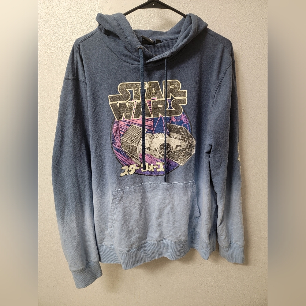 Star Wars Gradient Blue Hoodie